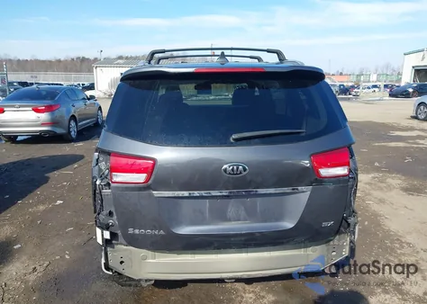 2017 Kia Sedona Sx из США, поврежденный, VIN KNDMC5C1XH6325421